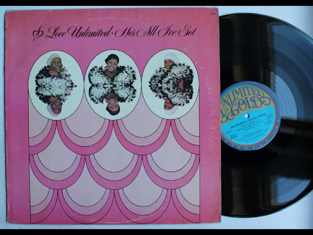 Love Unlimited He's All I've Got US LP 1976 Soul Disco Barry White