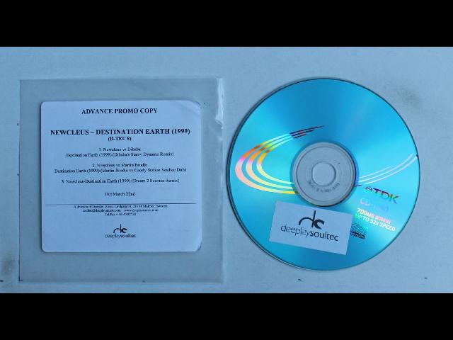 Newcleus Destination Earth (1999) Sweden Adv CDR 2006 House Disco