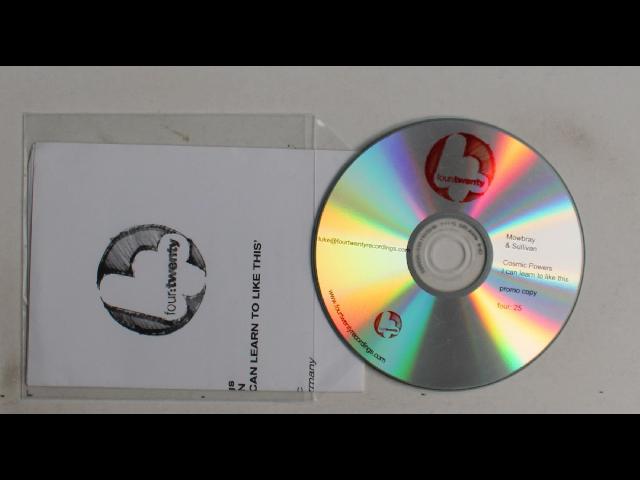 Mowbray & Sullivan Cosmic Powers / I Can Learn (To Like This) UK ADV CDR 2006
