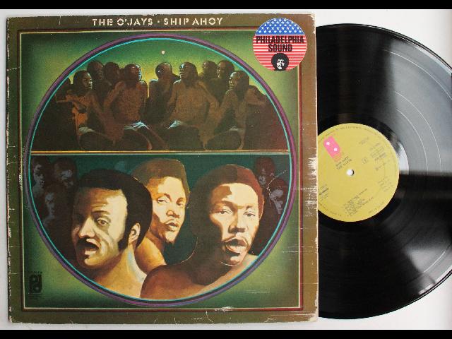 The O'Jays Ship Ahoy EU LP 1973 FOC Hypesticker Philadelphia Sound Soul