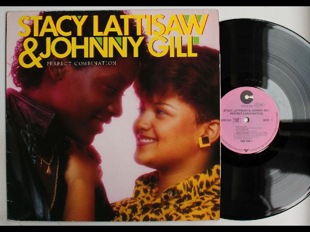 Stacy Lattisaw & Johnny Gill Perfect Combination EU LP 1984 Disco Soul