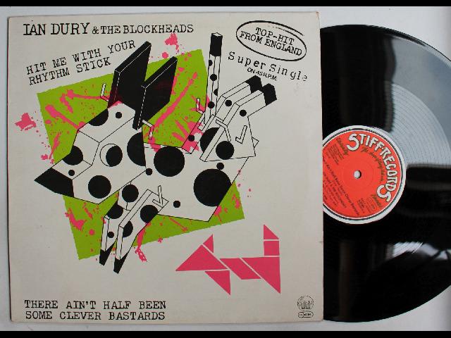 Ian Dury And The Blockheads Hit Me With Your Rhythm Stick GER 12in 1979 New Wave