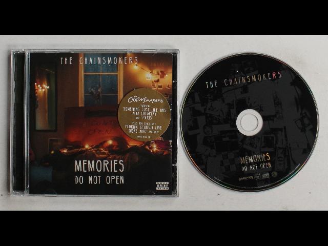 The Chainsmokers Memories...Do Not Open US CD 2017 Synthpop Hypesticker