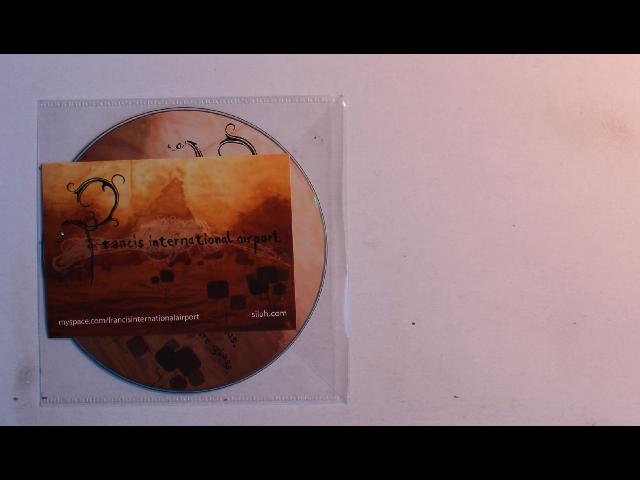 Francis International Airport We Are Jealous, We Are Glass Adv CD 2008 + Sticker