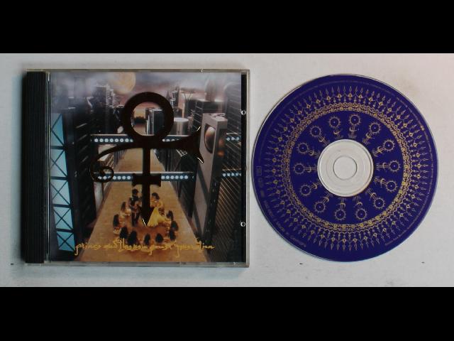 Prince Love Symbol EU CD 1992 Love Sympal Gold Printed Case