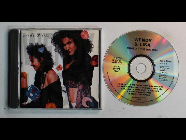 Wendy & Lisa Fruit At The Bottom EU CD 1989 Synthpop