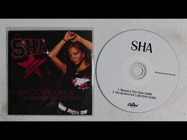 Sha Respect The Girls/Verdammt Ich Lieb Dich GER ADV CDR Single 2007