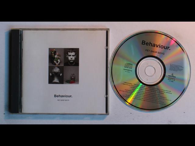 Pet Shop Boys Behaviour UK CD 1990 1st UK Press CDPCSD 113
