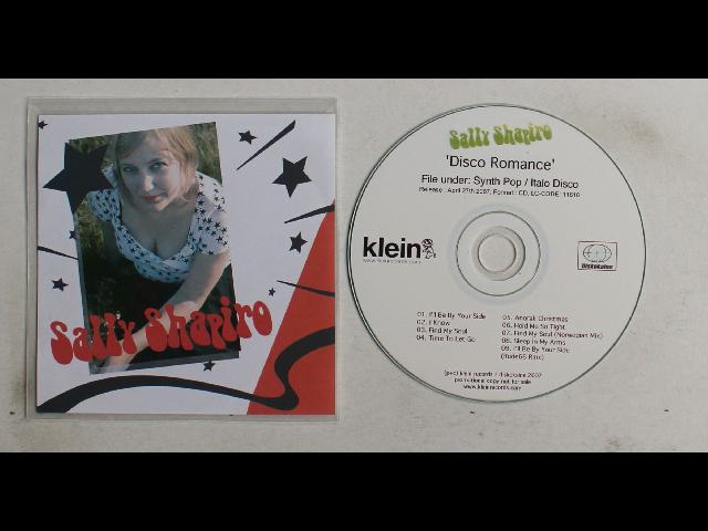 Sally Shapiro Disco Romance GER ADV CDR 2007 Italo-Disco Synthpop Diff Design