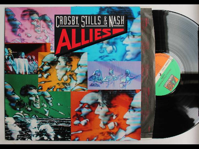 Crosby, Stills & Nash Allies EU LP 1983 + Innerbag