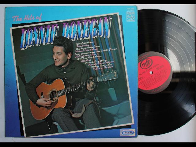 Lonnie Donegan The Hits Of Lonnie Donegan UK LP Skiffle Rockabilly