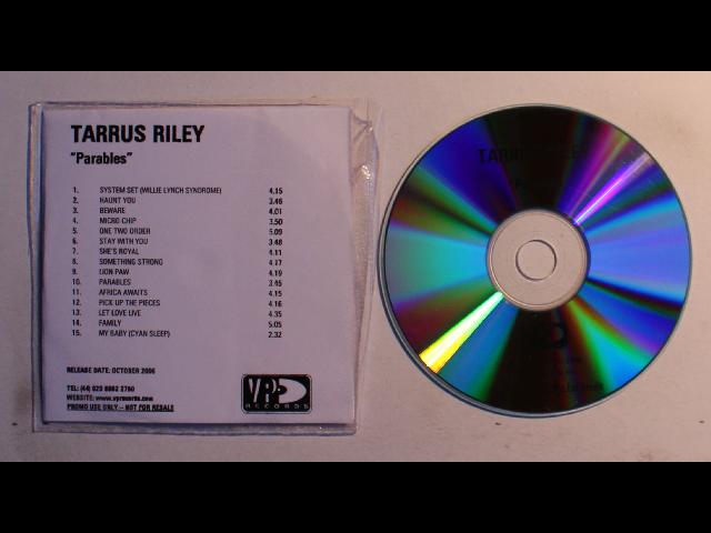Tarrus Riley Parables UK ADV CDR 2006 Reggae Dancehall