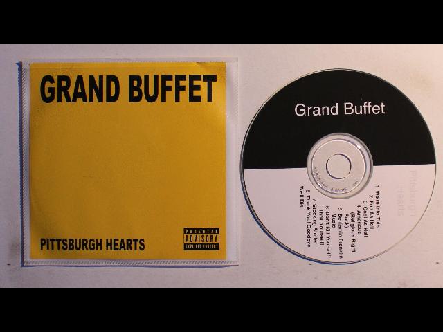 Grand Buffet Pittsburgh Hearts US Adv CDR 2003 Hip Hop Experimental